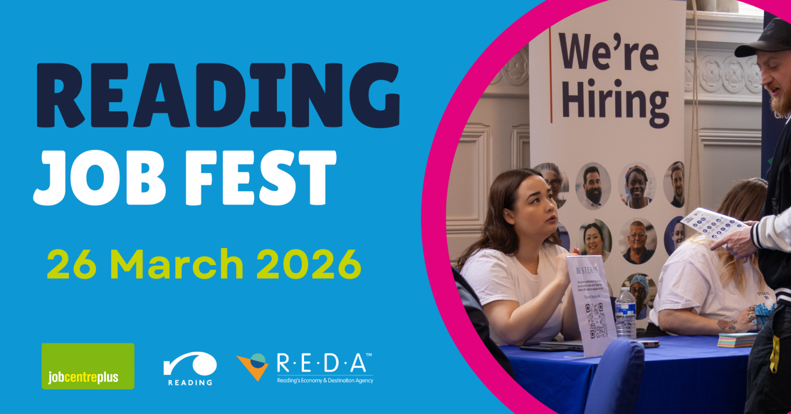 Reading Job Fest flyer